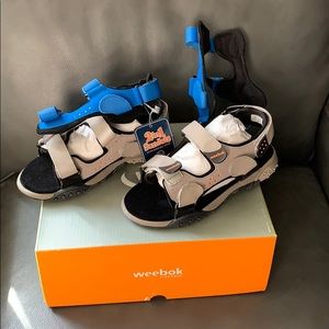NEW Weebok Cabrio sandals w/interchangable uppers